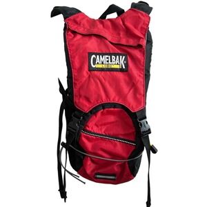 CamelBak Lobo Hydration Pack Backpack Red Black Hiking Biking No Bladder